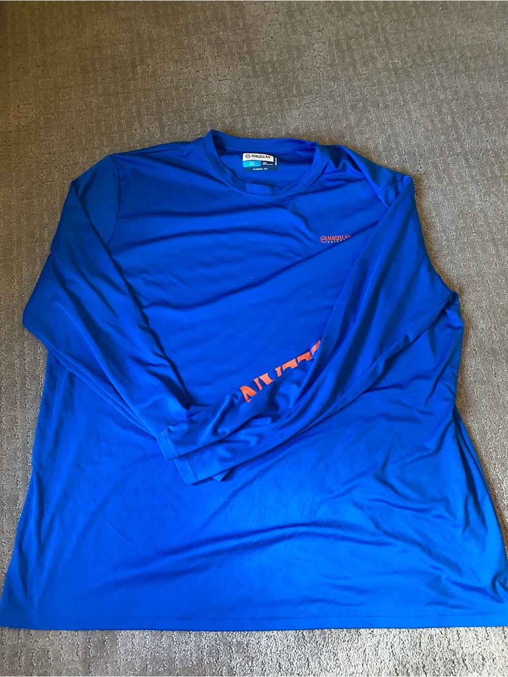 Blue Magellan fishing shirt